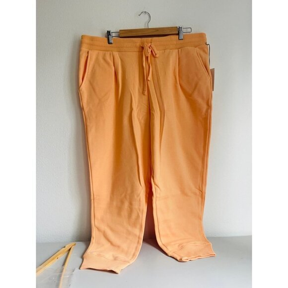 NWT A New Day Sweatpants Light Orange Sz 2X - Picture 1 of 7